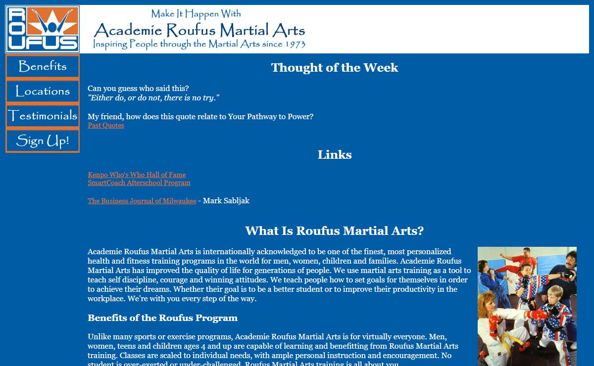 Academie Roufus Martial Arts - Milwaukee Martial Arts