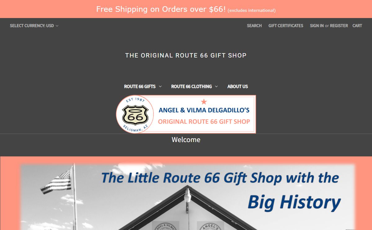 Angel & Vilma Delgadillo's Original Route 66 Gift Shop
