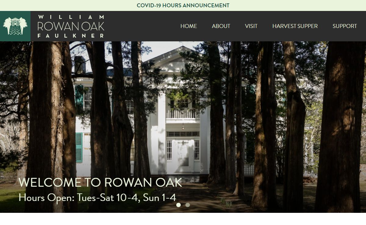 Rowan Oak | Oxford, MS – Home of William Faulkner