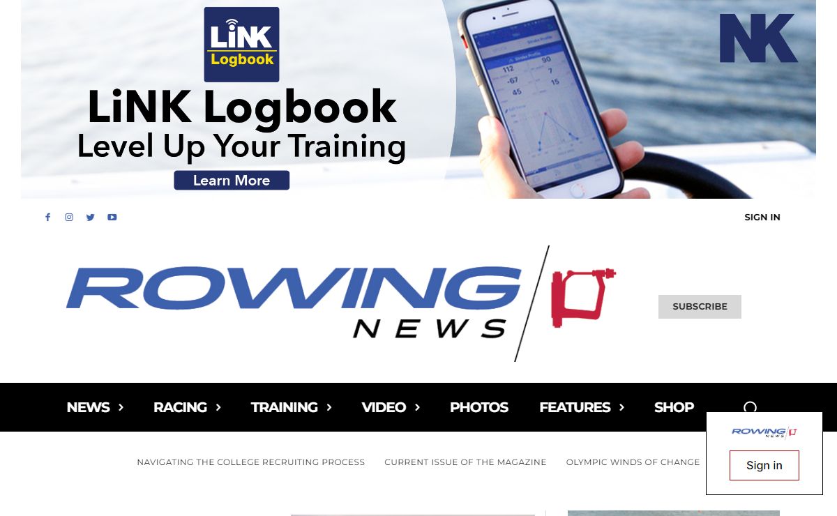 Home | Rowing News