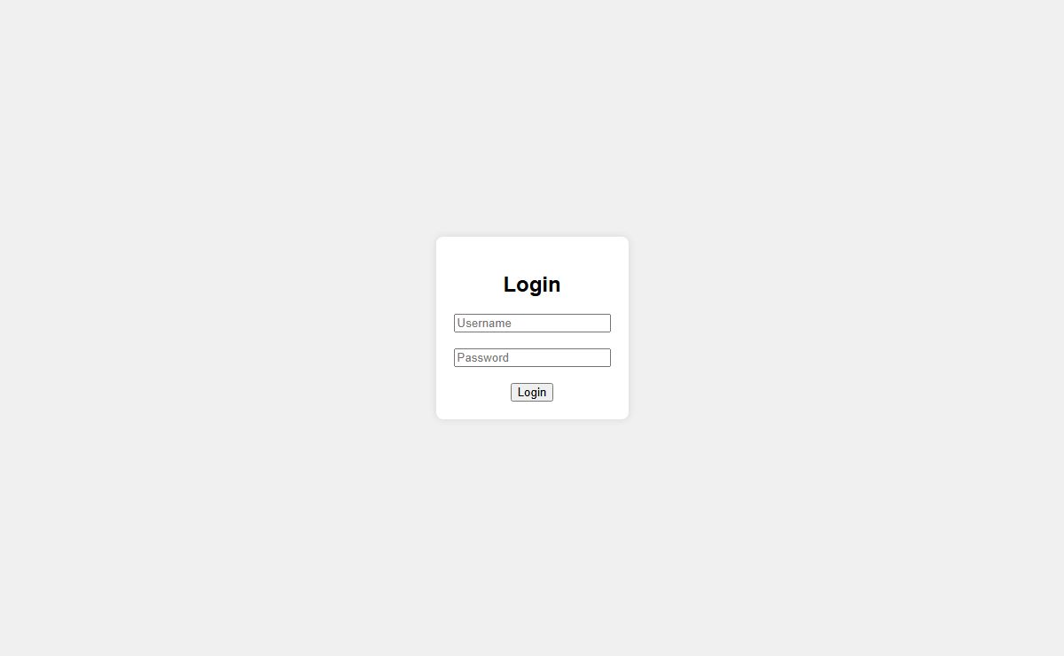 Login Page