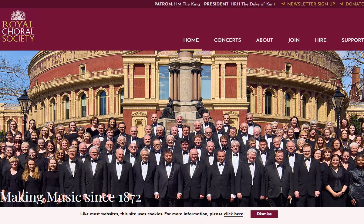 Royal Choral Society - Home Page