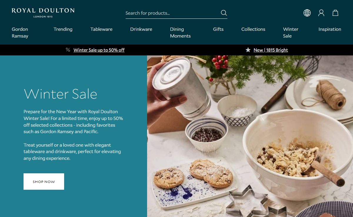Royal Doulton® - Tableware, Serveware, Drinkware & Gifts