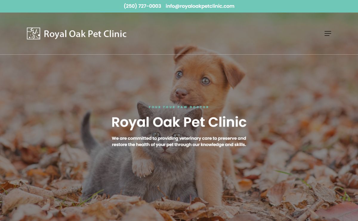 Royal Oak Pet Clinic - Veterinary Services and Pet Clinic