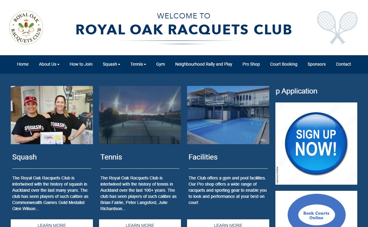 Royal Oak Racquets Club - Home