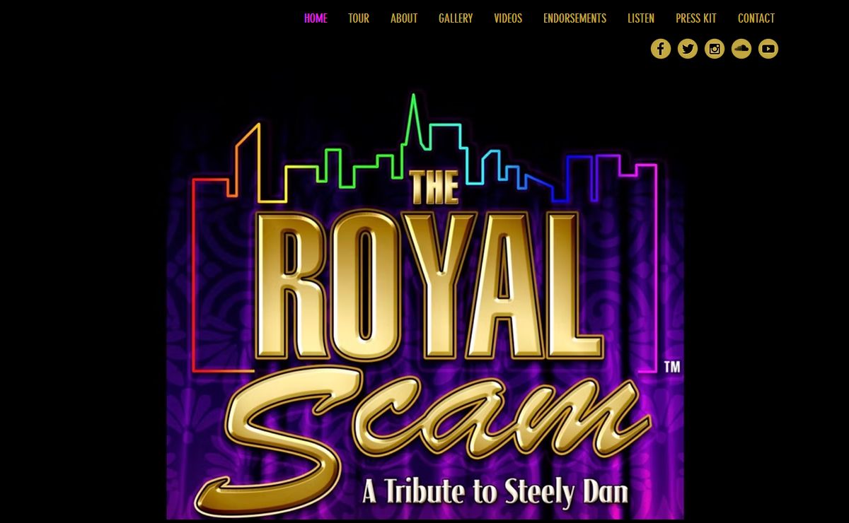 The Royal Scam | Steely Dan Tribute | Home
