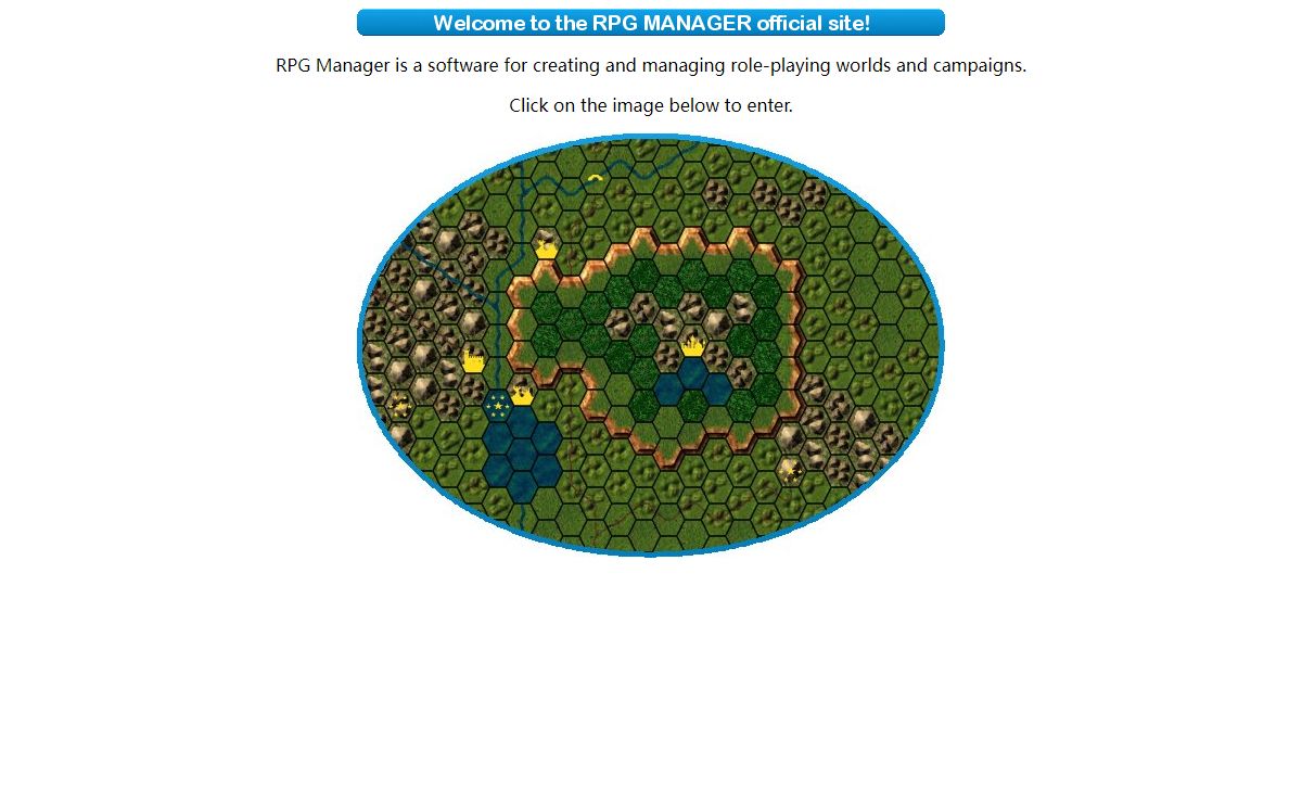 RPG Manager - Create and manage your own RPG worlds