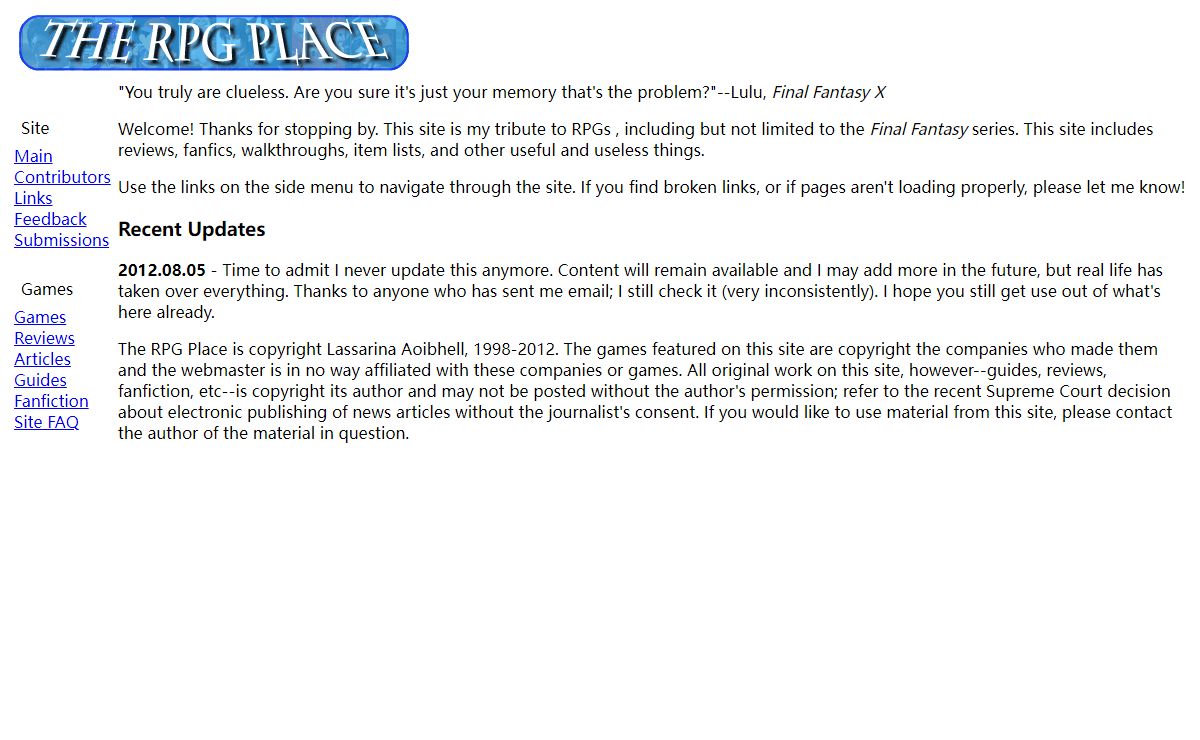 The RPG Place