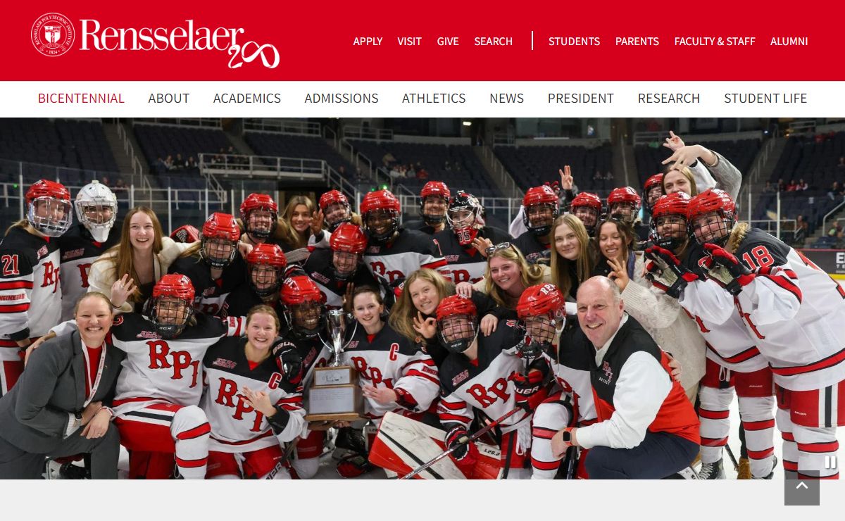 Rensselaer Polytechnic Institute (RPI) :: Architecture, Business, Engineering, Humanities, IT & Web Science, Science