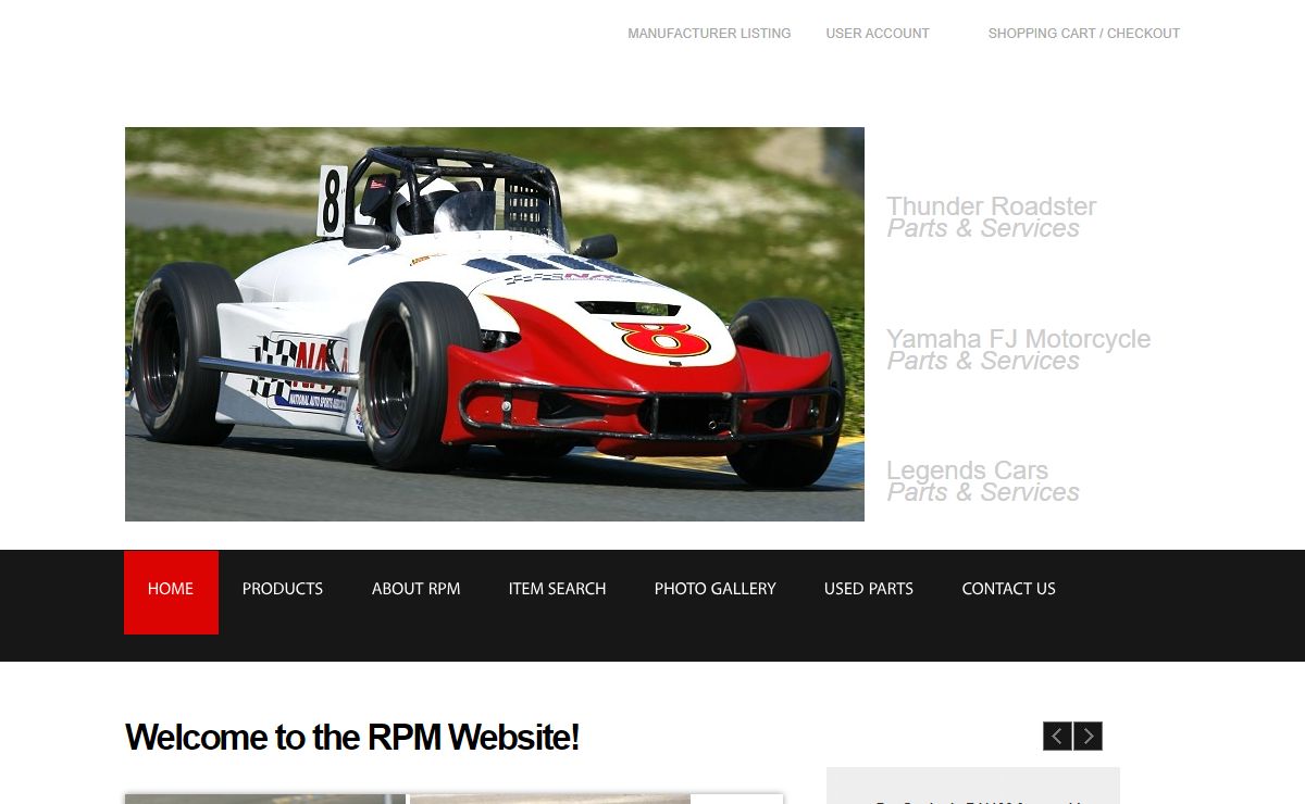 RPM - Raduechel Performance Motorsports.
