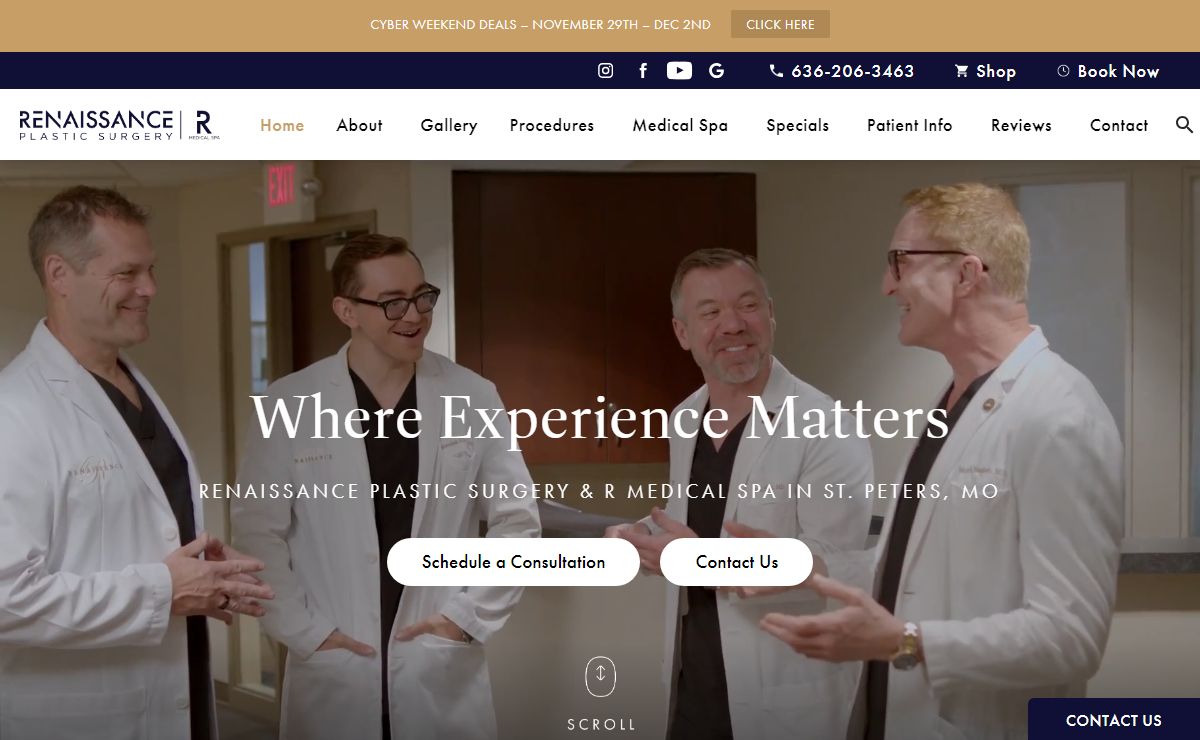 Plastic Surgeons St. Peters, MO - Cosmetic Surgery St. Louis, MO