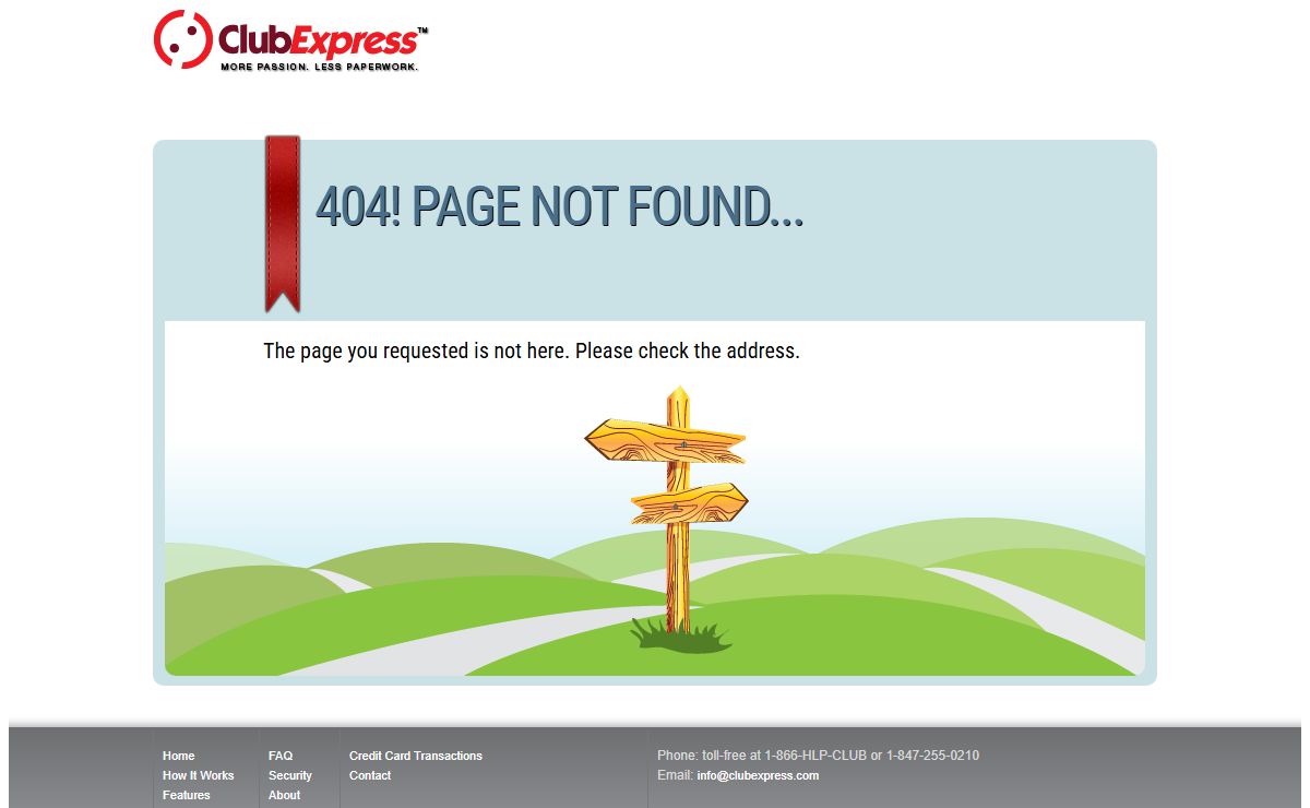 Page Not Found