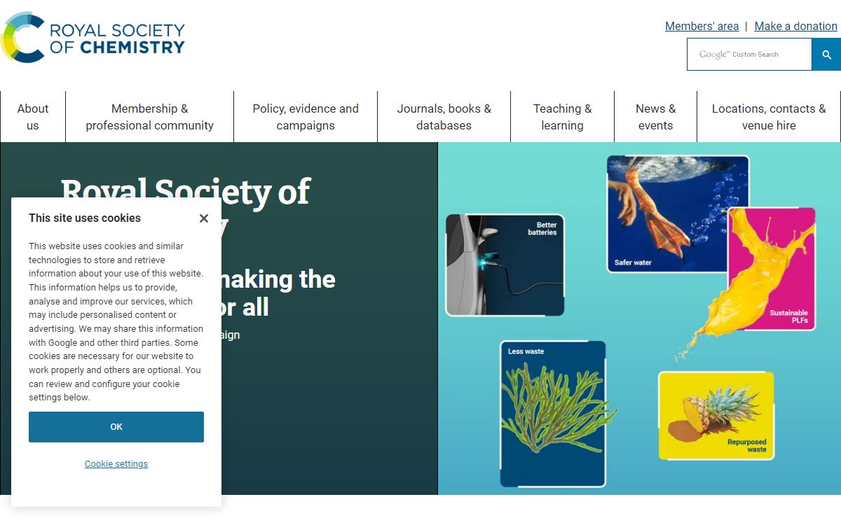 The Royal Society of Chemistry