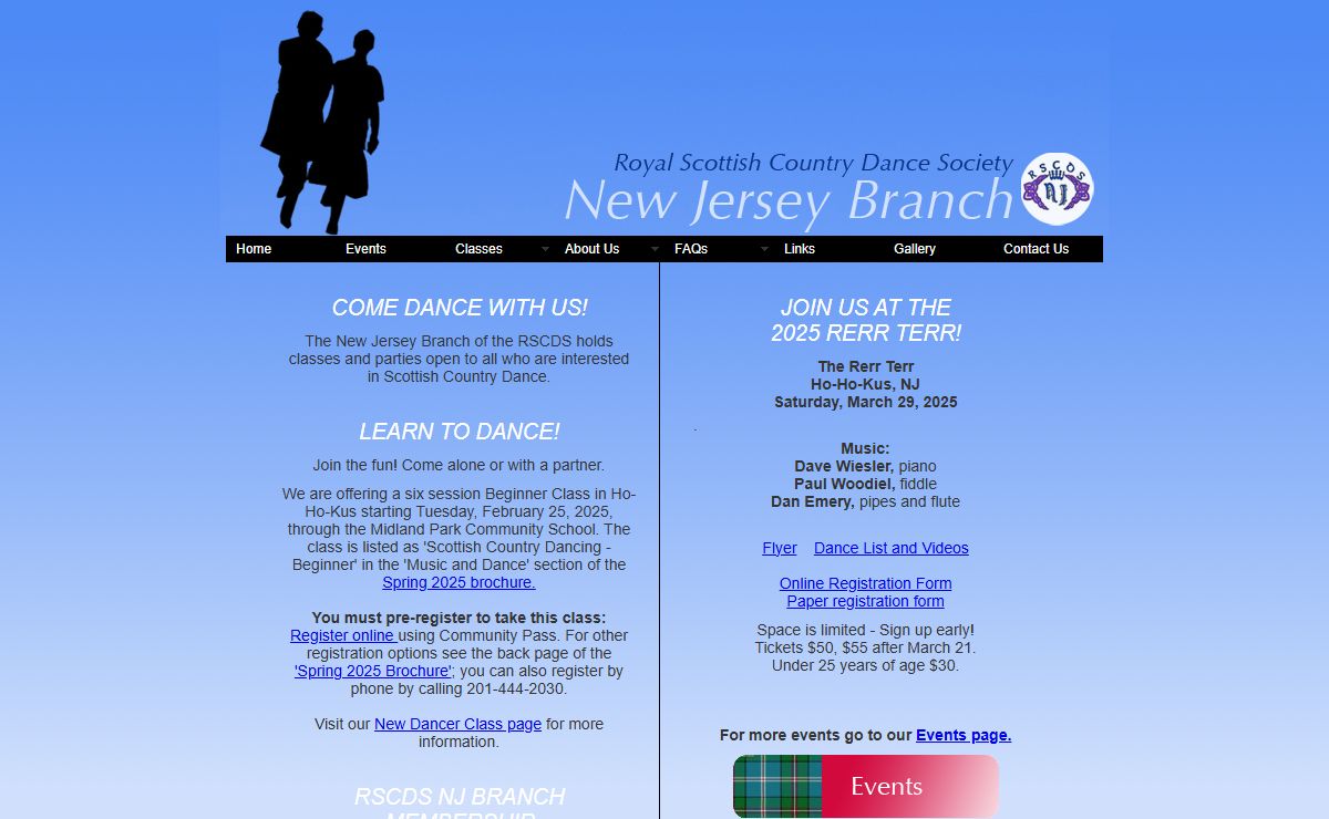 RSCDS NJ Branch