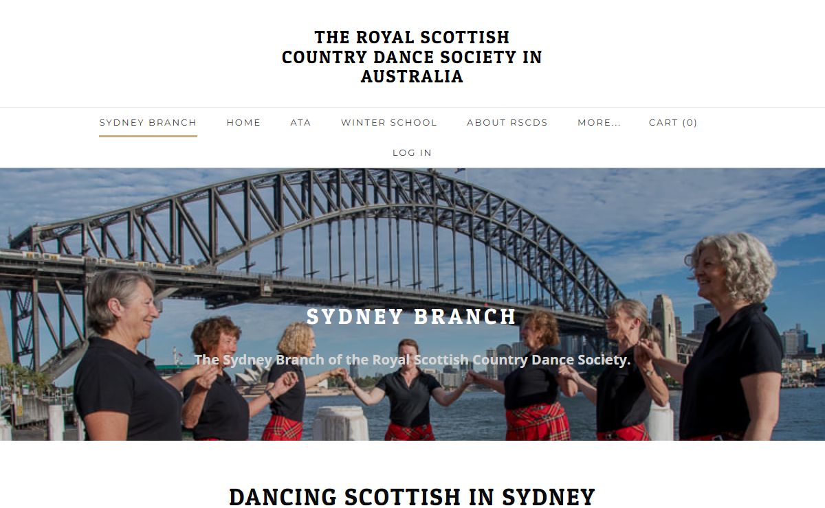 THE ROYAL SCOTTISH COUNTRY DANCE SOCIETY IN AUSTRALIA - Sydney Branch