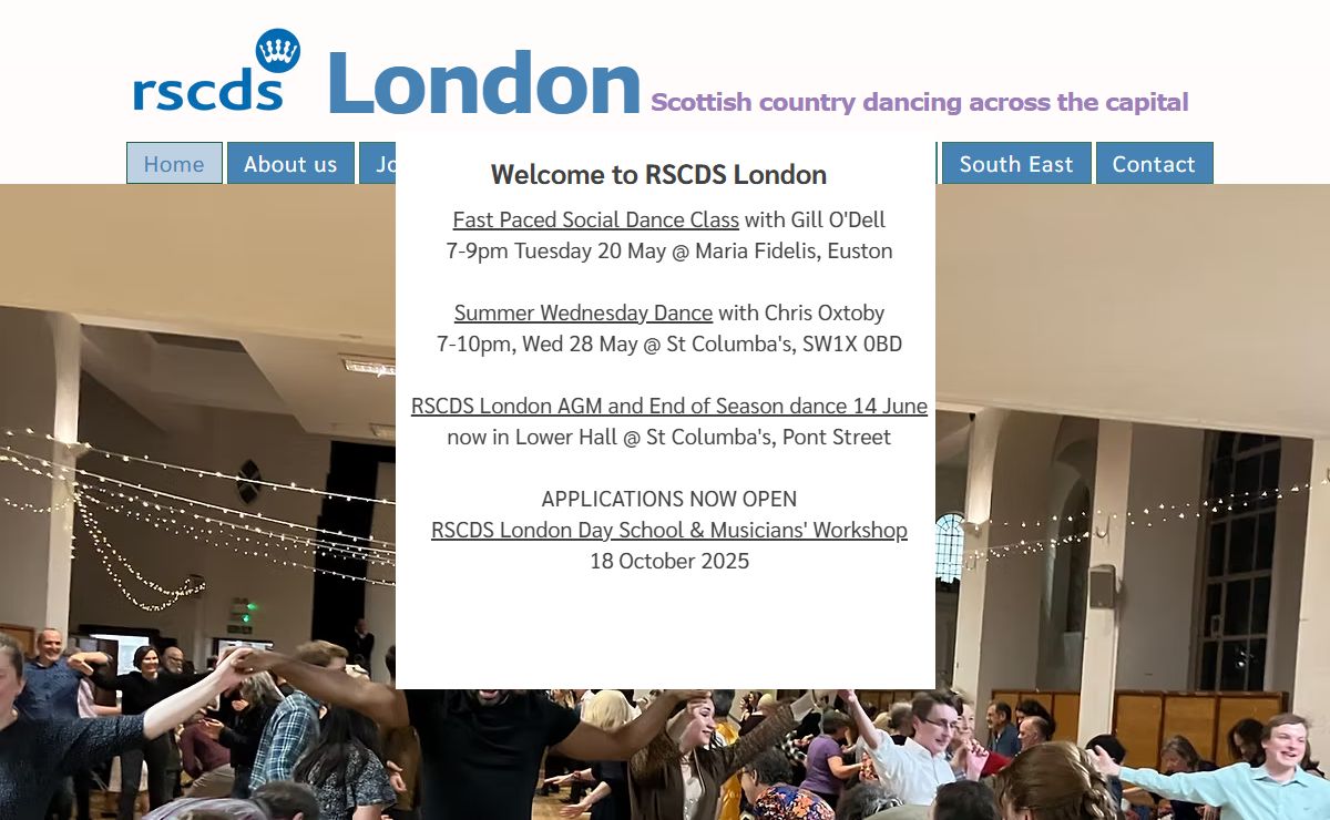 RSCDS London | Scottish country dancing in London | London, UK