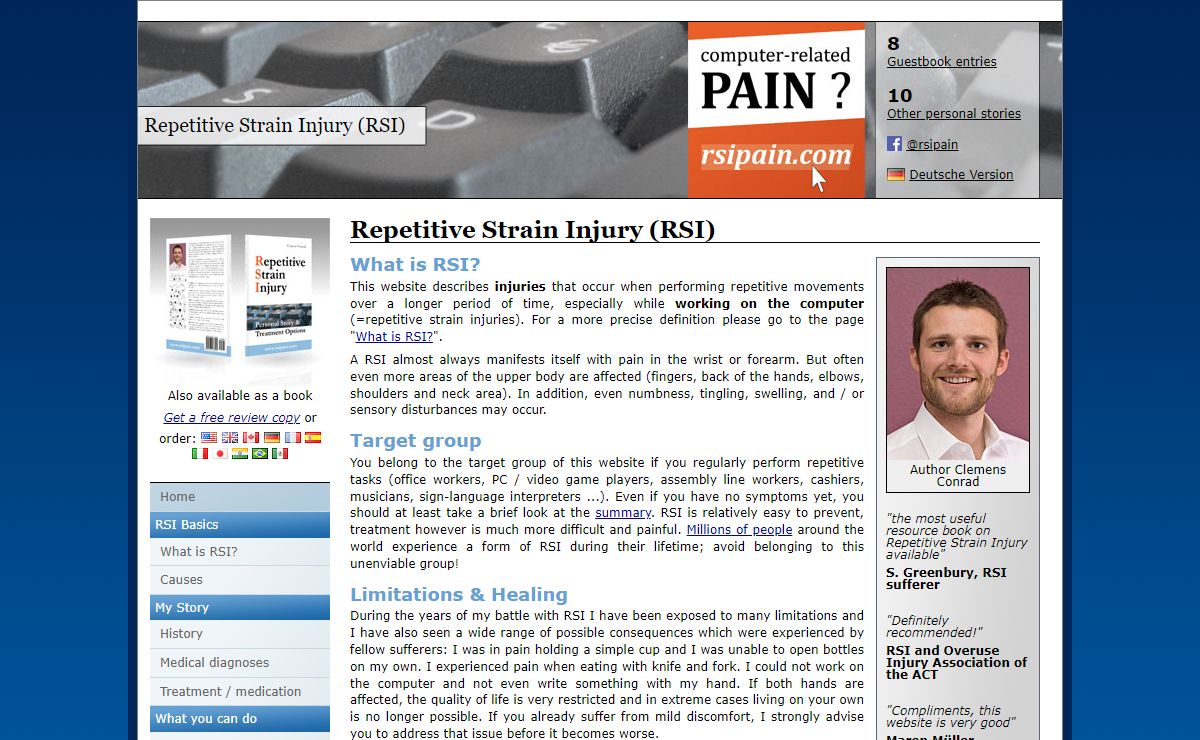 Repetitive Strain Injury (RSI)