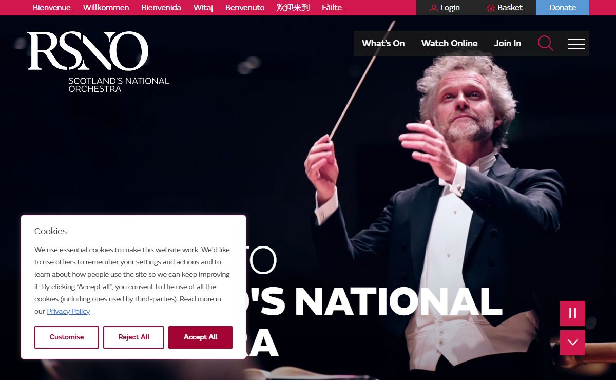 Royal Scottish National Orchestra (RSNO) - Homepage