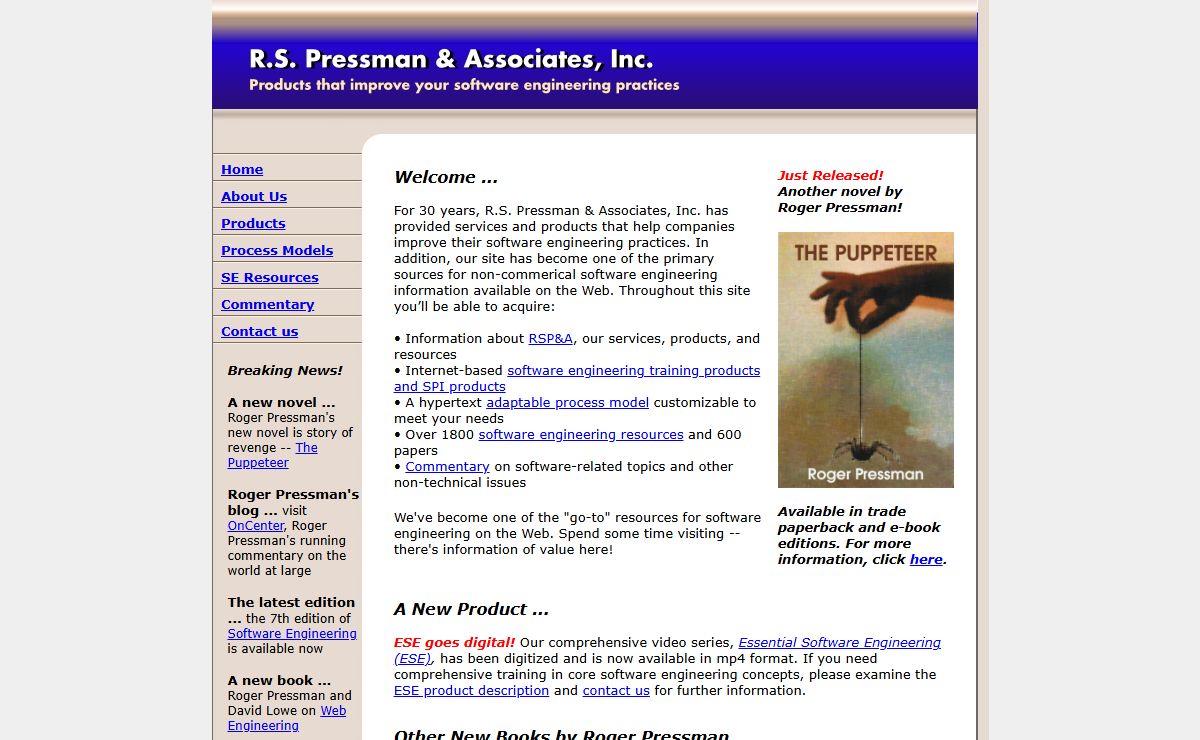 R.S. Pressman & Associates, Inc.