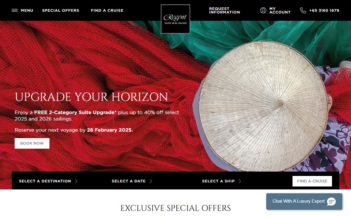 World's Most Luxurious Cruise Line | Regent Seven Seas Cruises - Unrivalled at Sea