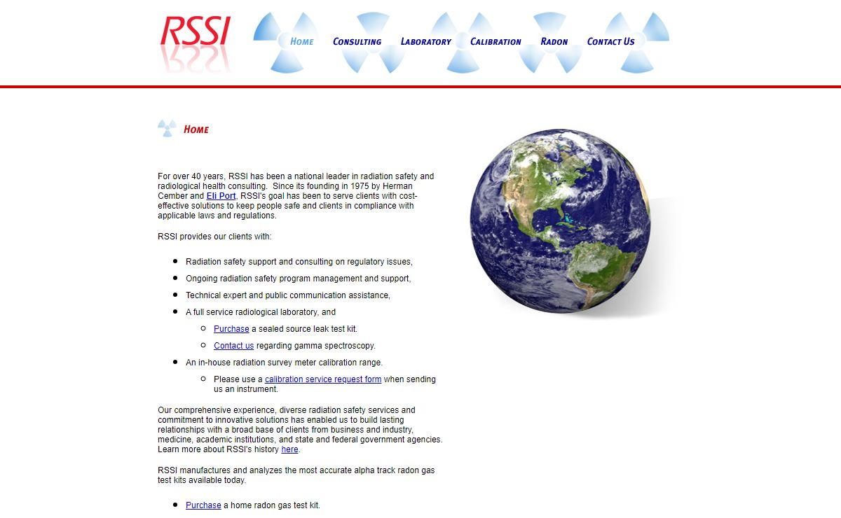 Radiation Safety | Radon | RSSI