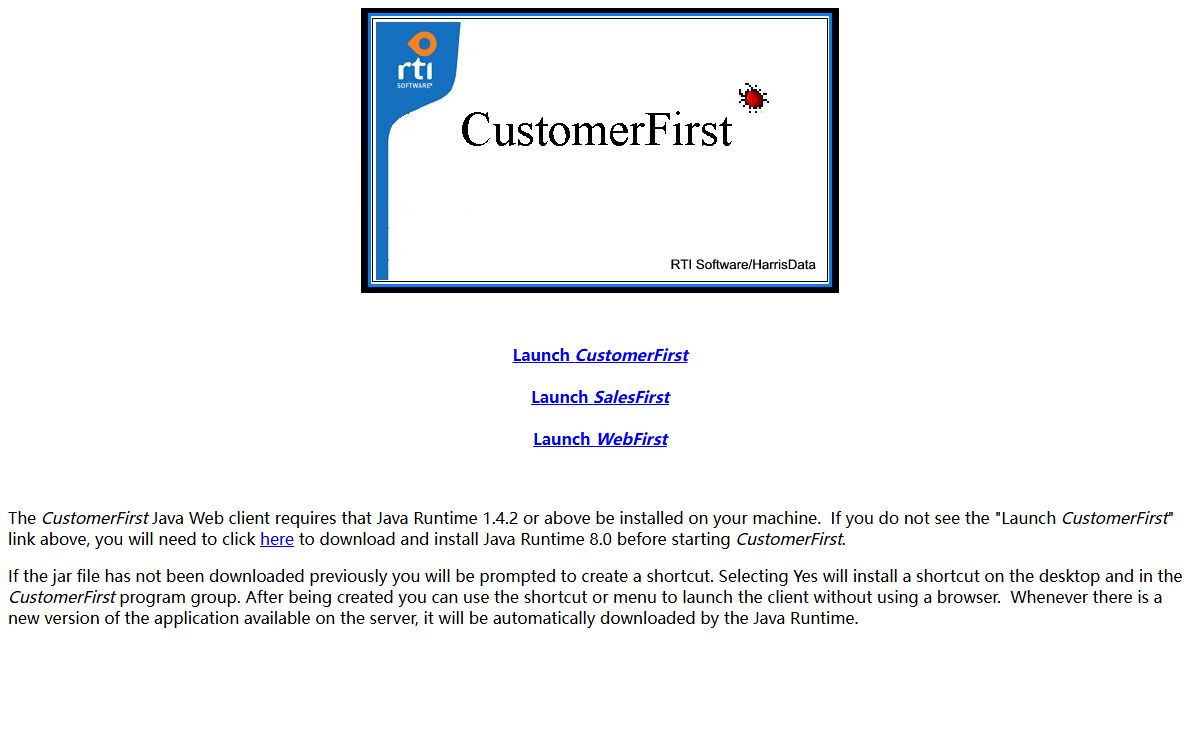 RTI CustomerFirst