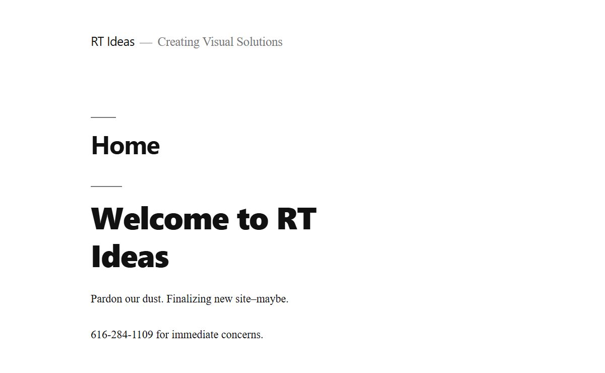 RT Ideas – Creating Visual Solutions