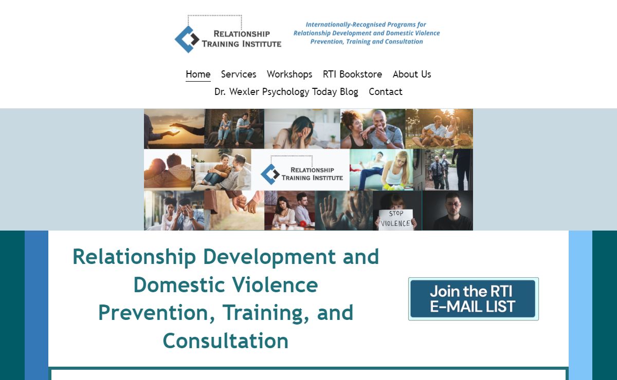 Welcome to Relationship Training Institute