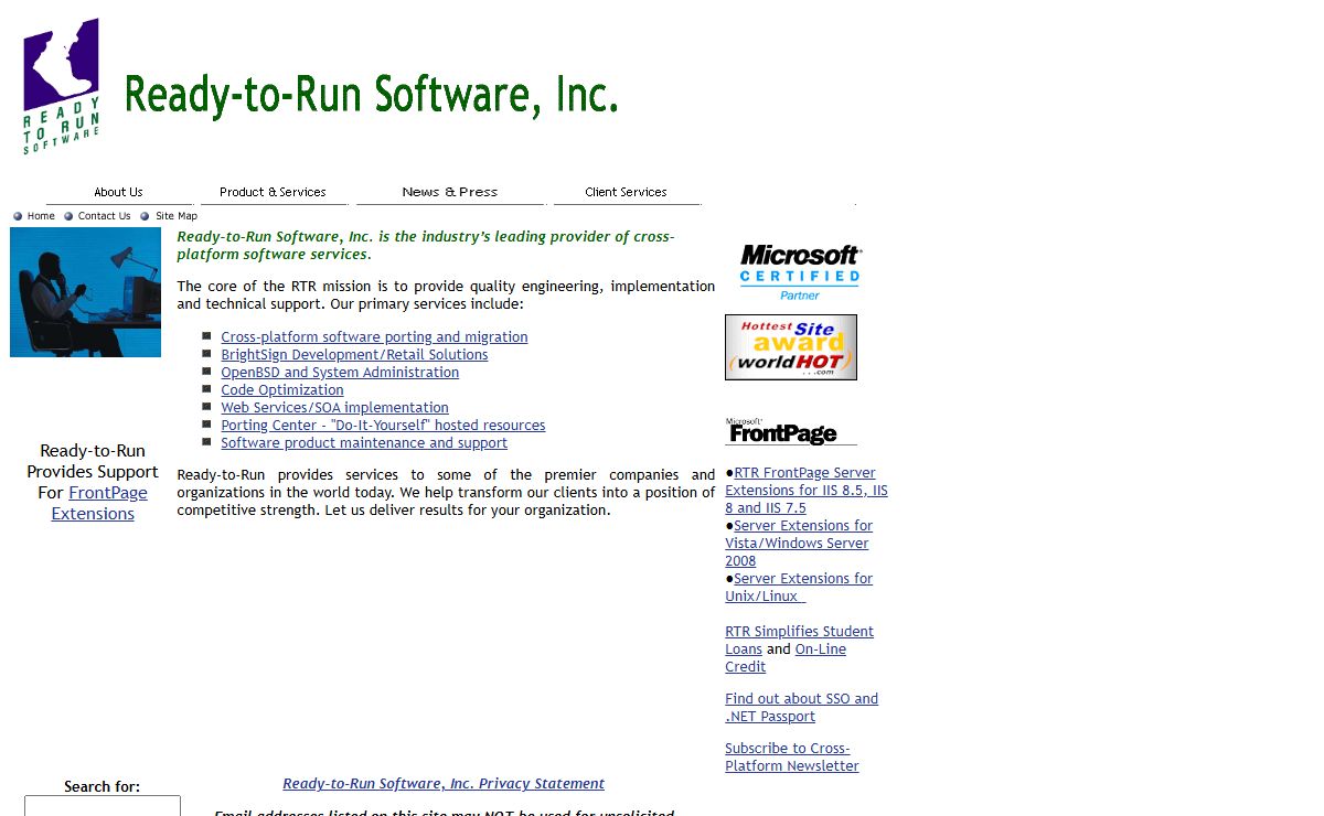 Ready-to-Run Software Inc. Cross-Platform Specialists.