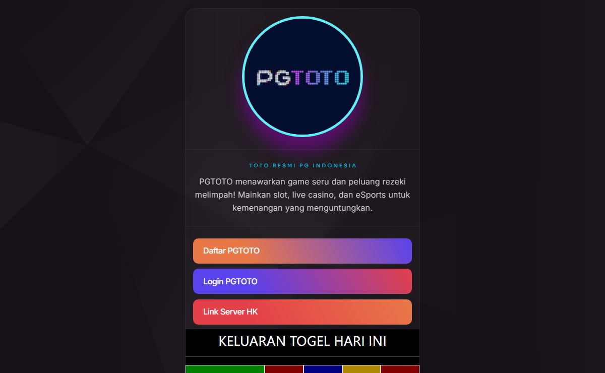 PGTOTO: Rezeki Melimpah di Setiap Permainan