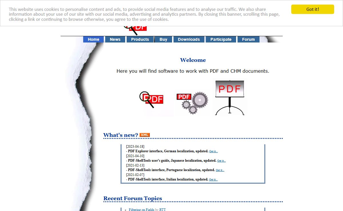 RTT Software - Organizing PDF and CHM documents has never been so easy!