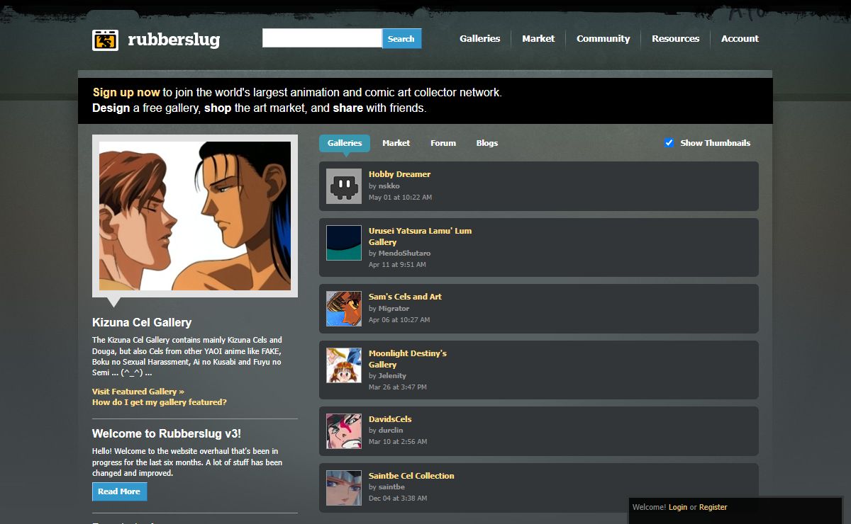 Cel and Production Art Network - Buy Animation/Anime and Comic Artwork - Free Gallery Hosting - Rubberslug