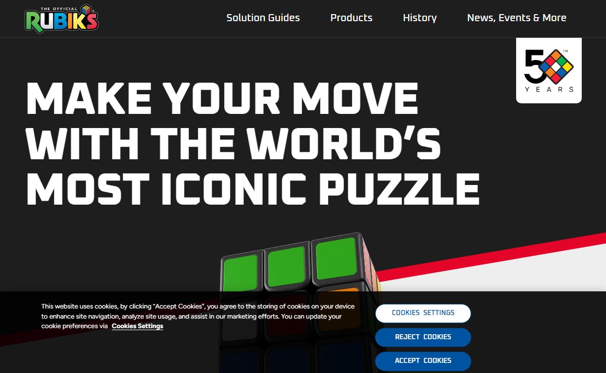 The Official Rubik’s Cube | Make Your Move