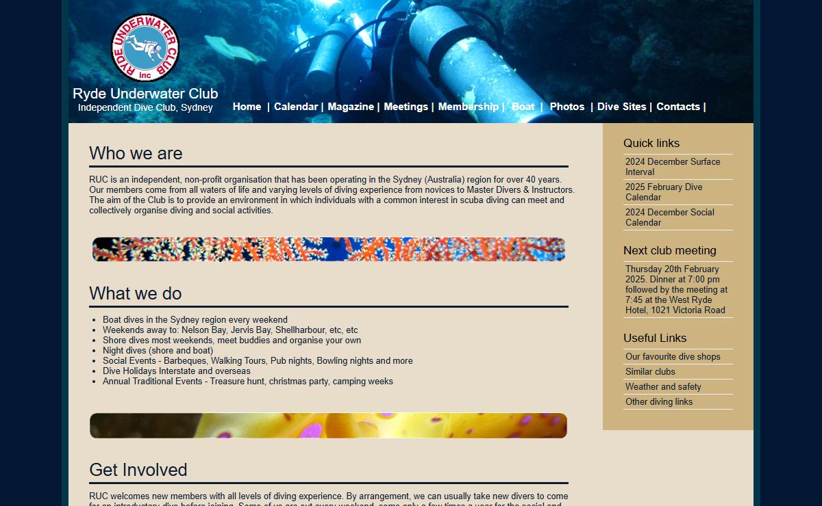 Ryde Underwater Club