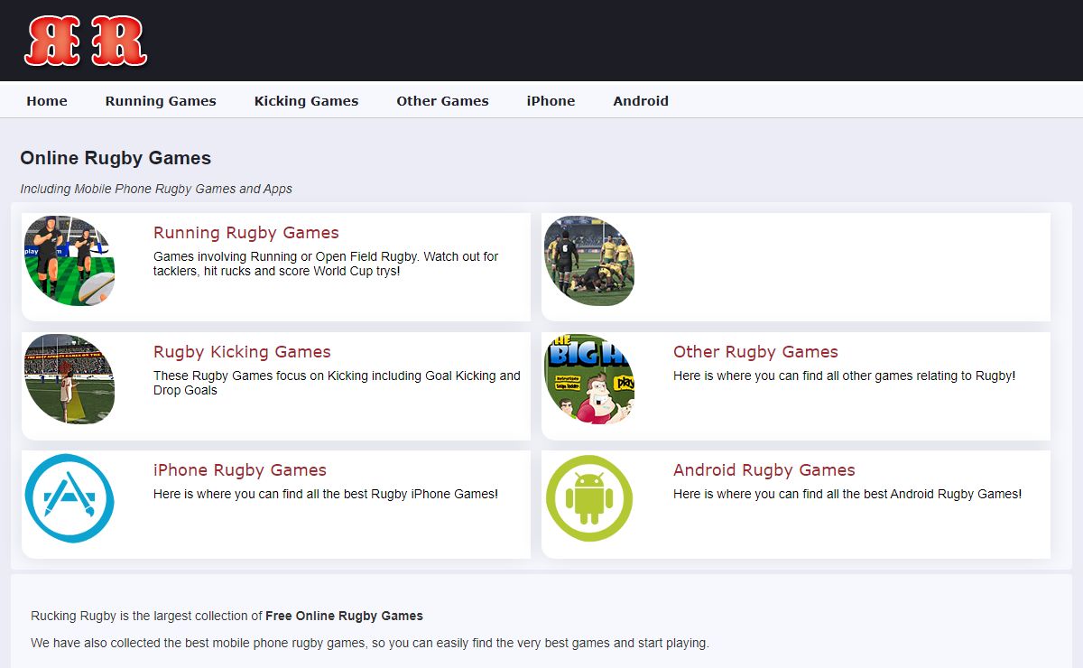 Rugby Games - Free Online Rugby Games & Apps