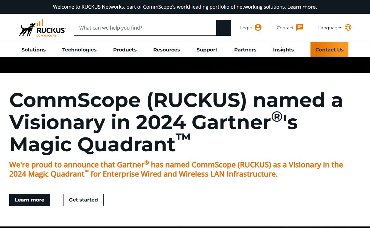 RUCKUS Networks -- Purpose-driven enterprise networks