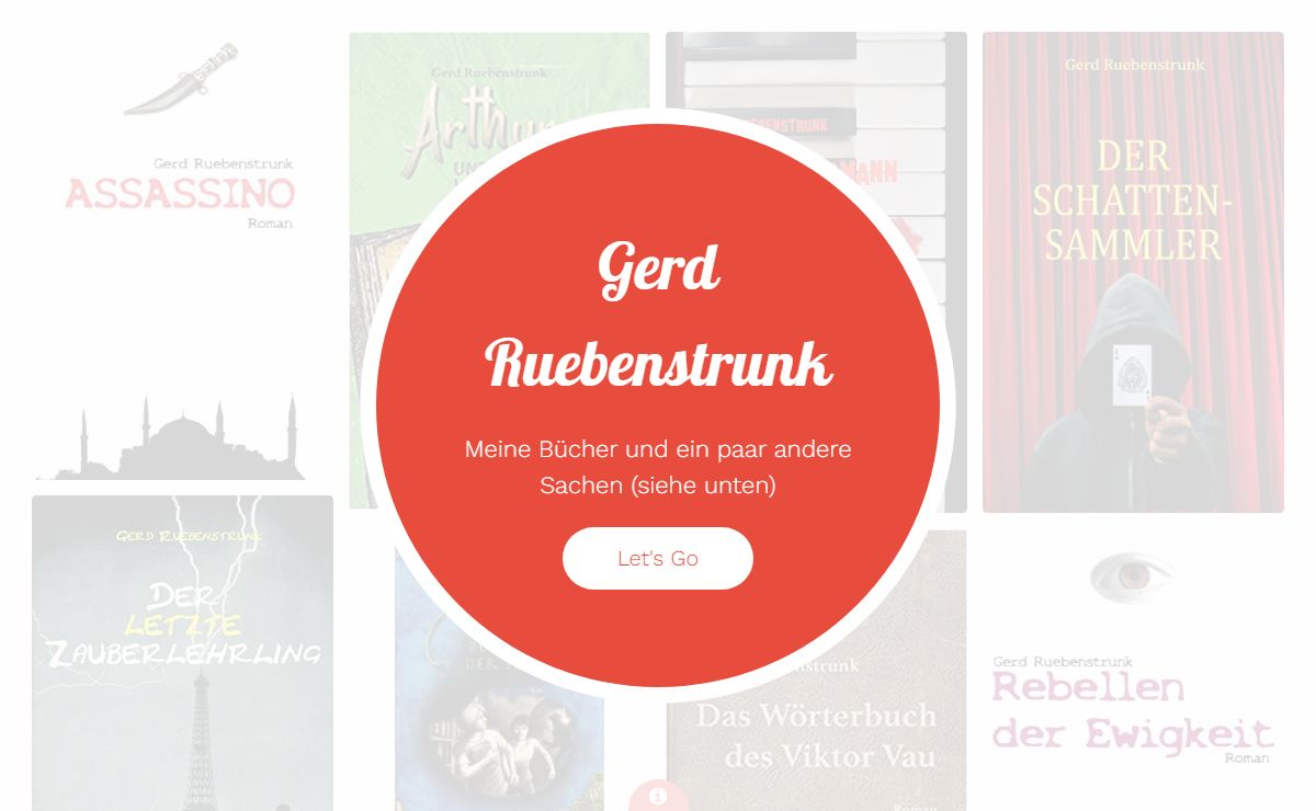 Homepage von Gerd Ruebenstrunk