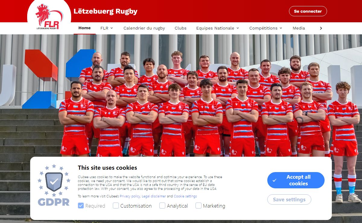 Lëtzebuerg Rugby - Home
