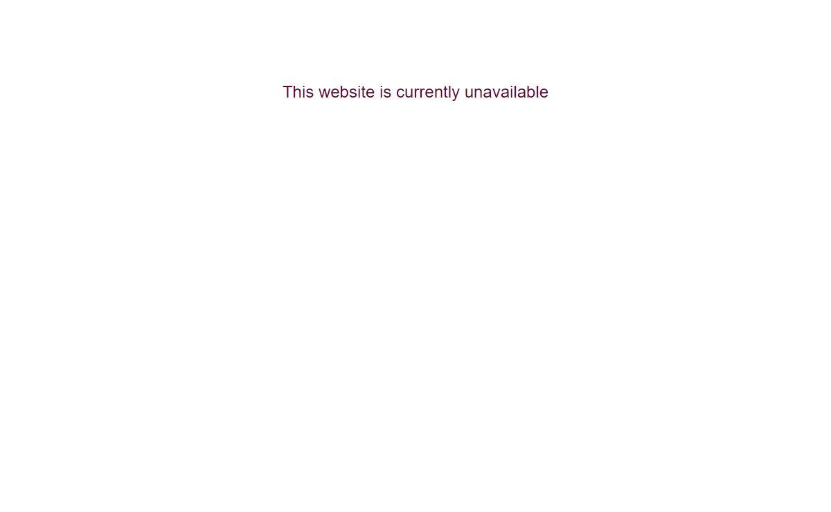 Website Unavailable