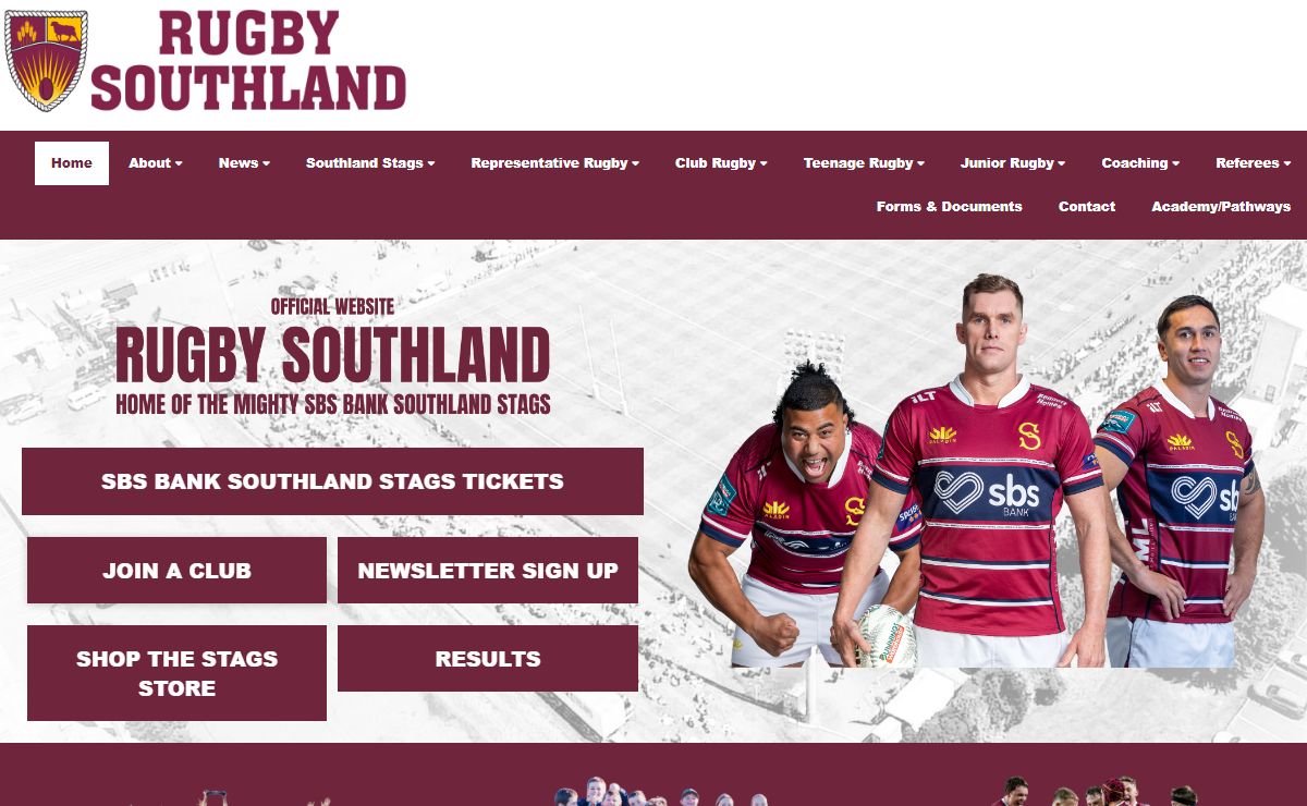 Rugby Southland - Home