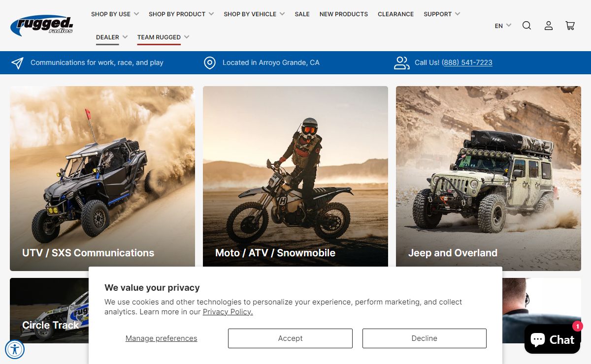 Rugged Radios • UTV & Off Road Communication Equipment and Accessories