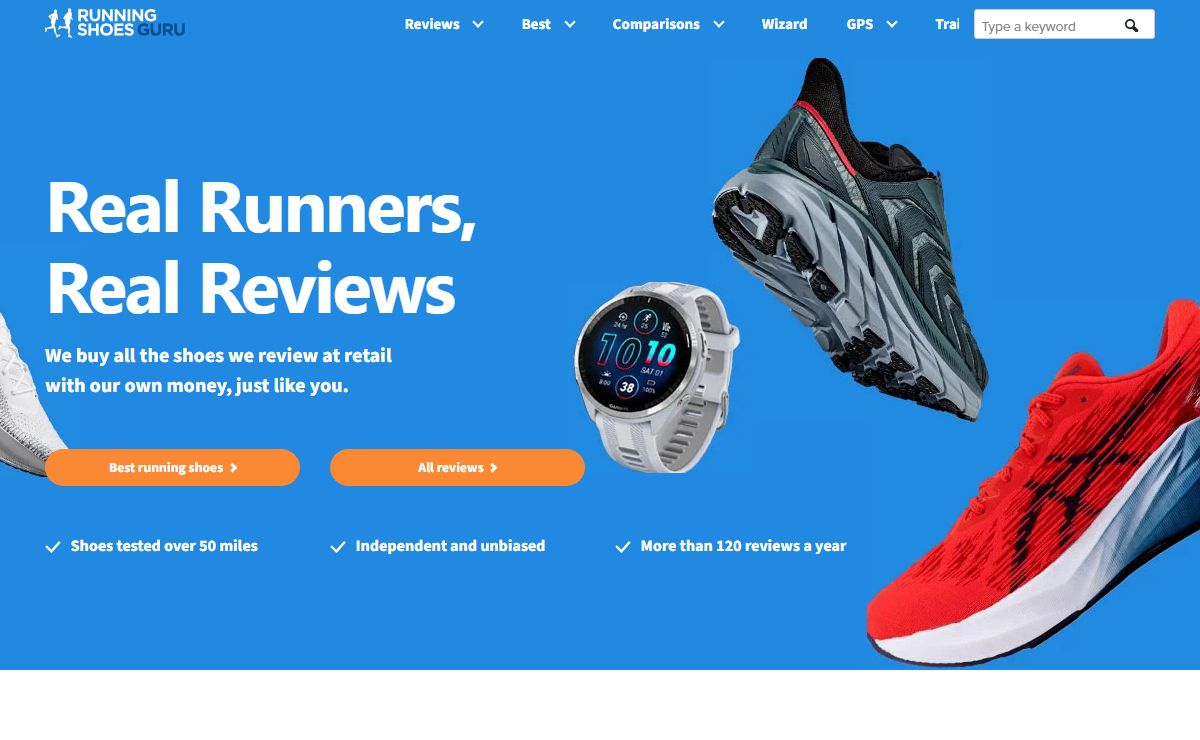 Running Shoes Reviews and Buying Guide | Running Shoes Guru