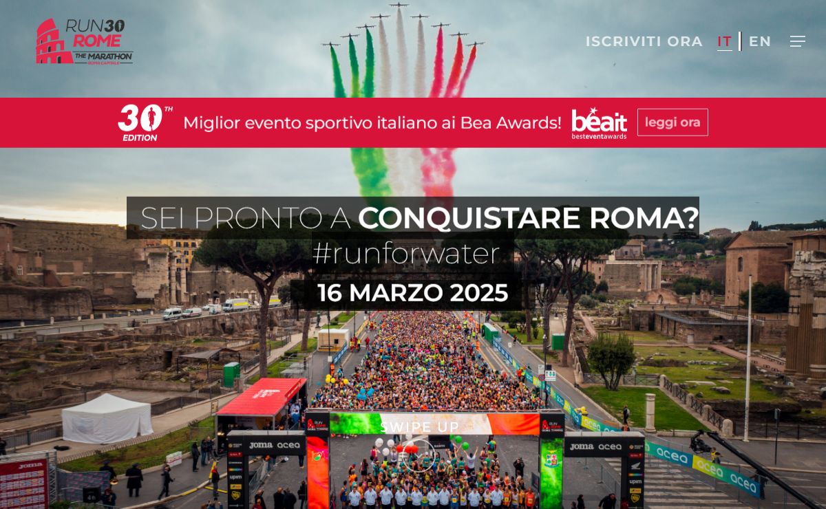 RUN ROME THE MARATHON