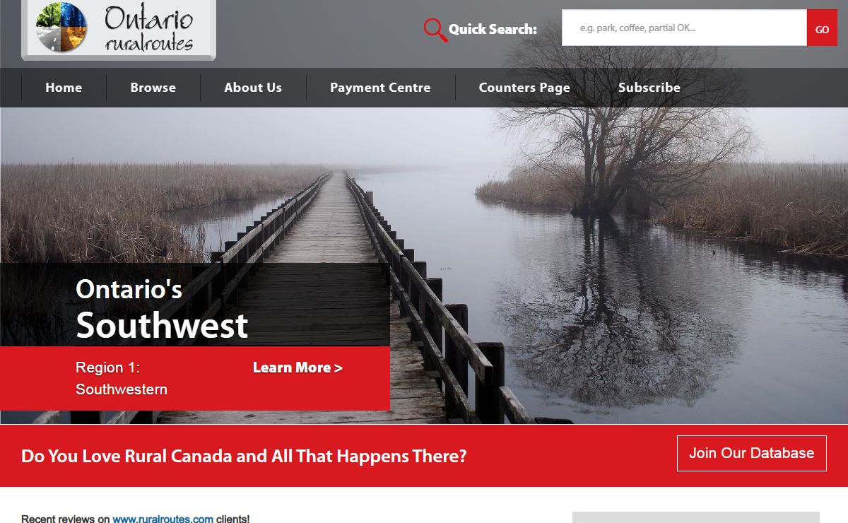 Rural Routes Ontario