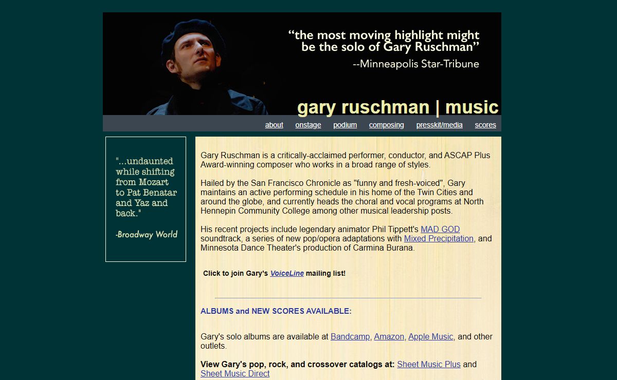 Gary Ruschman | music