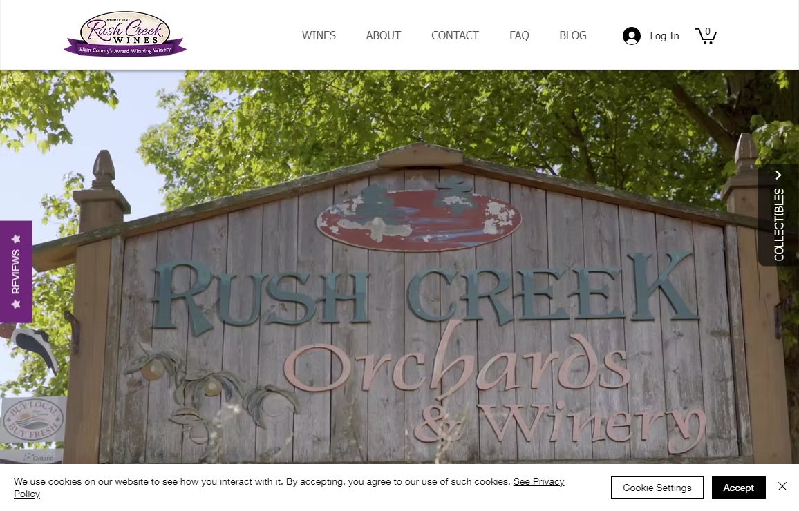 Handcrafted Wines | Rush Creek Wines | Winery Aylmer ON