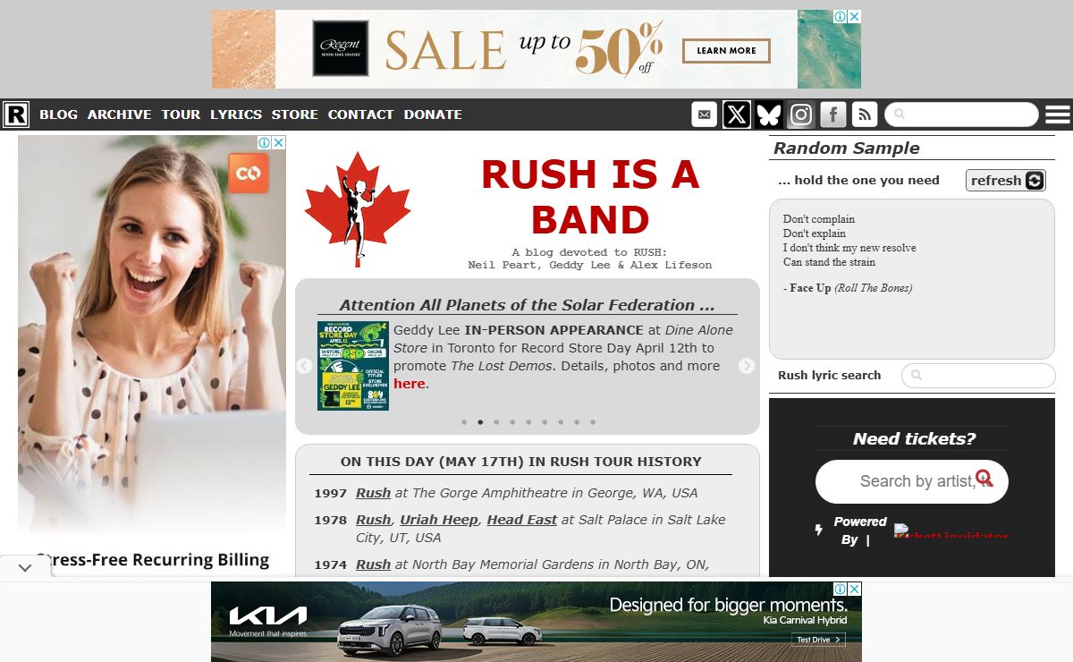 Rush is a Band Blog: Neil Peart, Geddy Lee, Alex Lifeson
