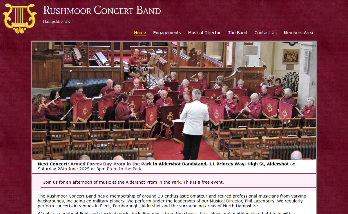 Rushmoor Concert Band - Home