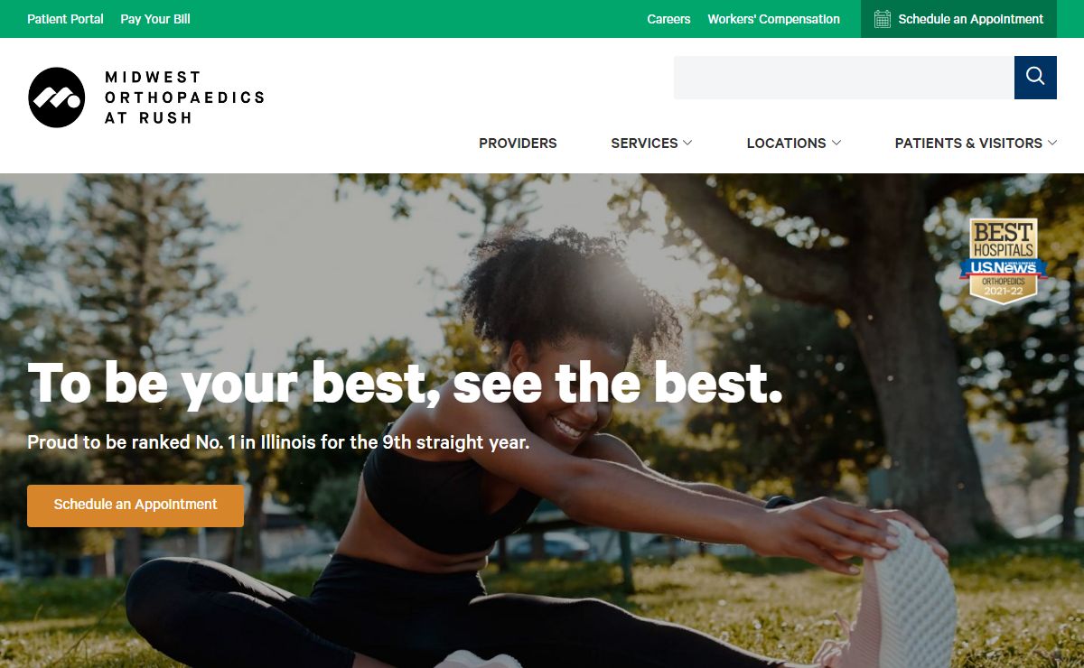 Midwest Orthopaedics at Rush | Expect the best