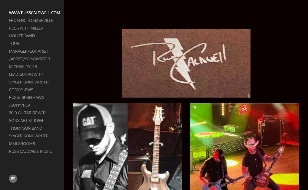 Nashville Tennesee Based Musician Songwriter for 20 years Russ Caldwell